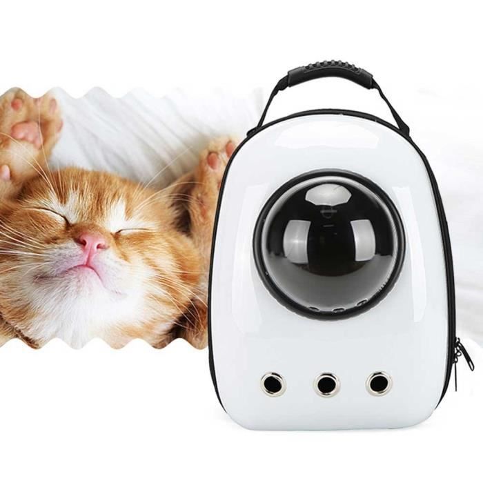 Chien Chat Pet Pu Cuir L Espace D Astronaute Capsule Sac A Dos Voyage En Plein Air Portable Sac De Transport Cdiscount