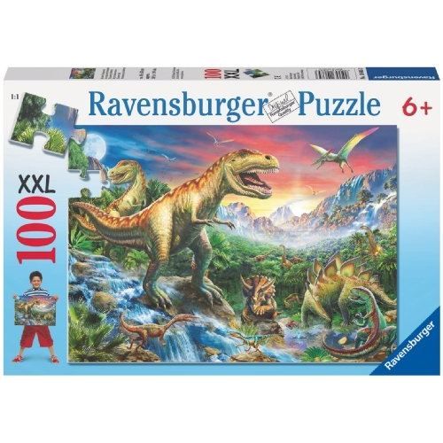 Puzzle Animaux - Ravensburger - Au temps des dinosaures - 100-200 pièces - Vert - Garçon