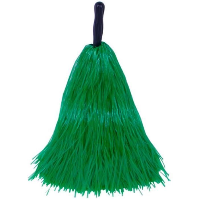 Lot De 12 Pompons En Plastique Pour Pom-Pom Girl - Jaune - Accessoires Sport, Danse Et Encouragement