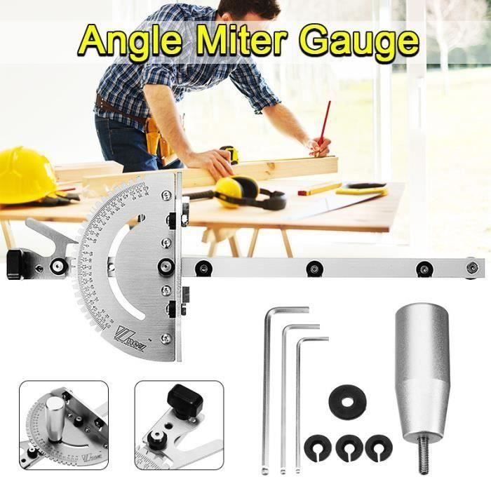 Diy Rapporteur Miter Gauge 27 Angle Règle Mesure Scie à table DIY Rapporteur Angle ...
