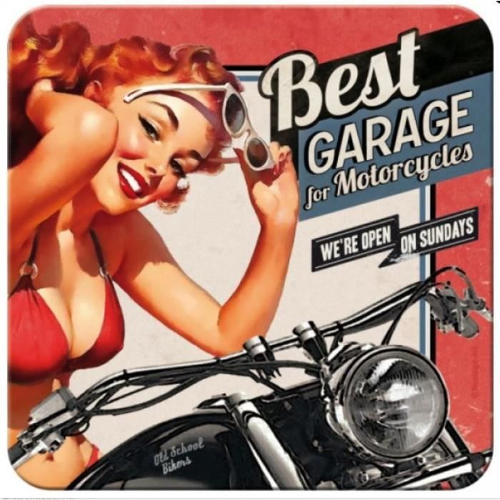 Dessous De Verre Best Garage Orange Pin Up En Metal 9x9cm Cdiscount Maison Dessous De Verre Best Garage Orange Pin Up En Metal 9x9cm Cdiscount Maison