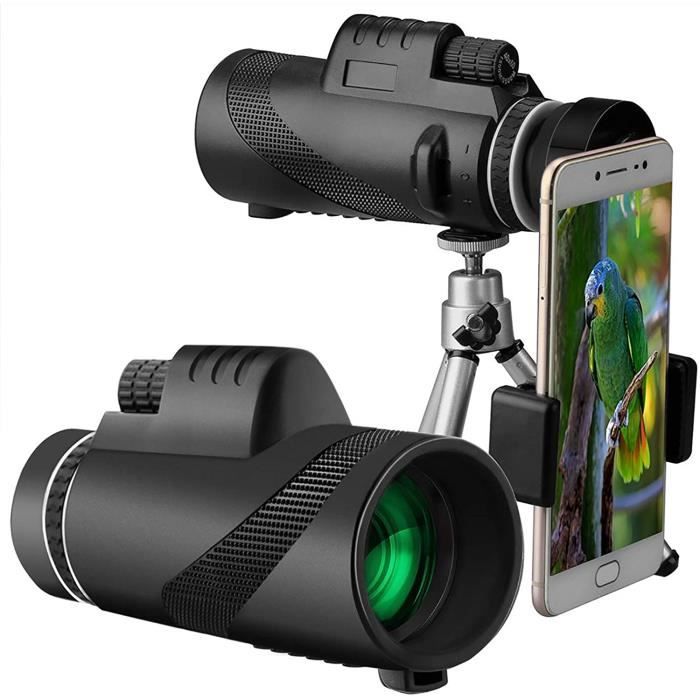 Support Universel Pour Smartphone Sur Jumelles, Monoculaire Ou Télescope