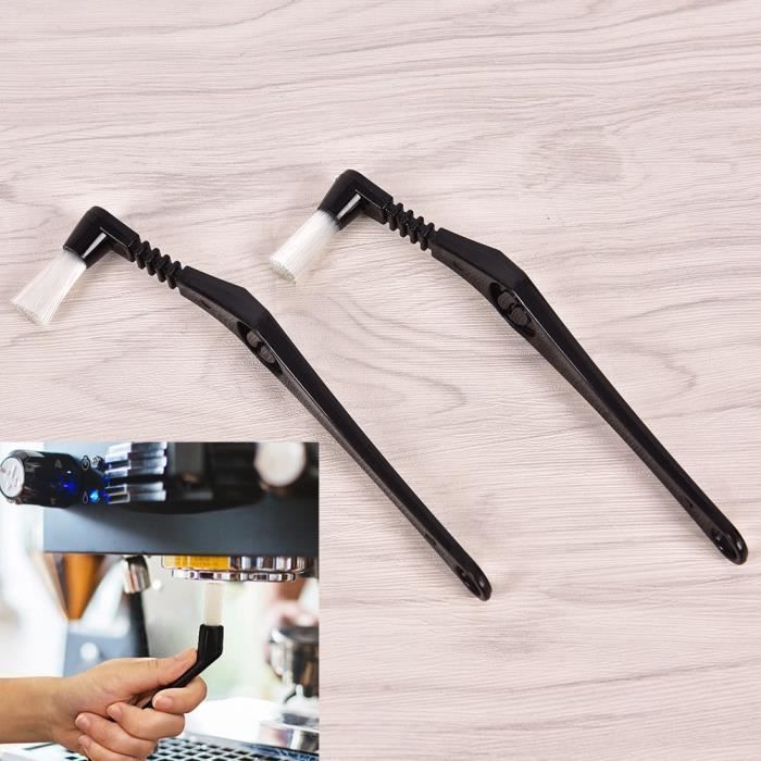 Brosse De Nettoyage Pour Groupe Expresso HENDI - Set De 2 - Longueur 225 Mm - Nylon Dur - Pour Porte-filtre Et Groupe