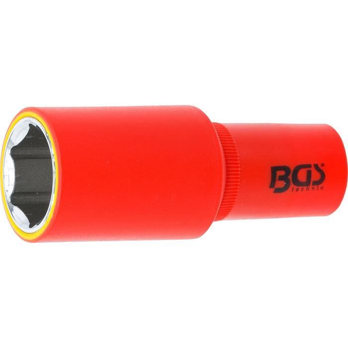 Douille BGS 22909 9 Mm - 1/2" (12,5 Mm), Six Pans, Chromée - Pour Clé à Douille