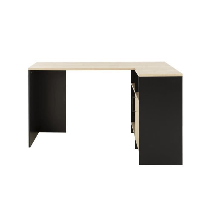 Bureau D Angle Industriel En Mix Noir Et Bois Clair Gami Fabrication Francaise Calicosy Achat Vente Bureau Bureau D Angle Industriel En Soldes Sur Cdiscount Des Le 20 Janvier Cdiscount