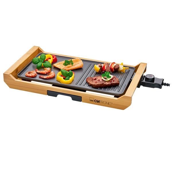 Clatronic TG 3697 Grill Electrique 400 x 200 mm Dessus de table Plaque
