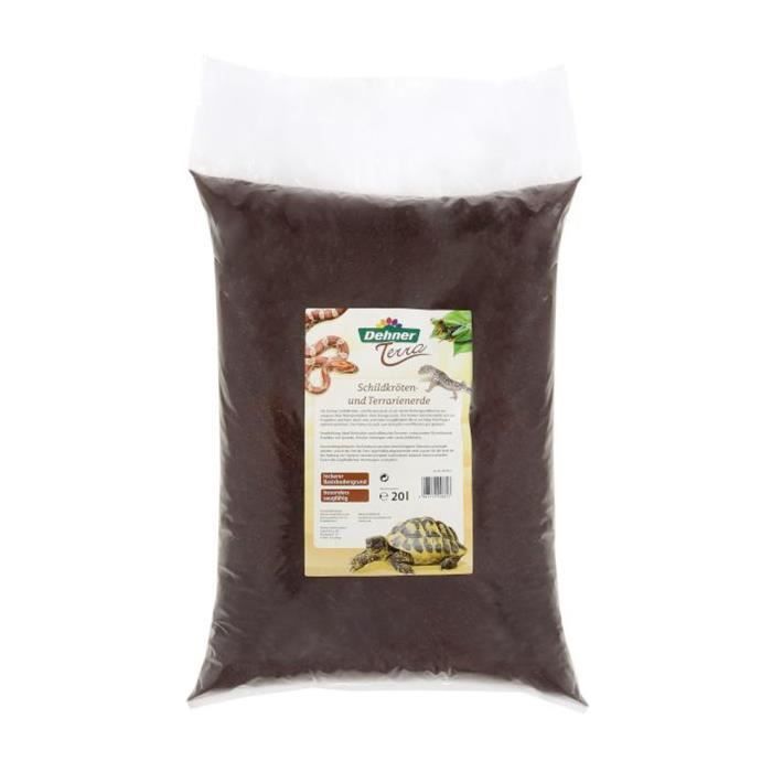 Comparer les prix de Dehner Terra Tortue et SUBSTRAT, Substrat 20 litres - 2943371