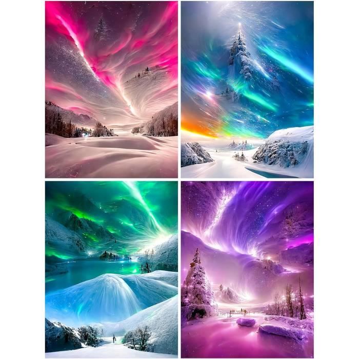 Diamond Painting Arbre De Vie,Broderie Diamant Kit Complet,5D Diamant