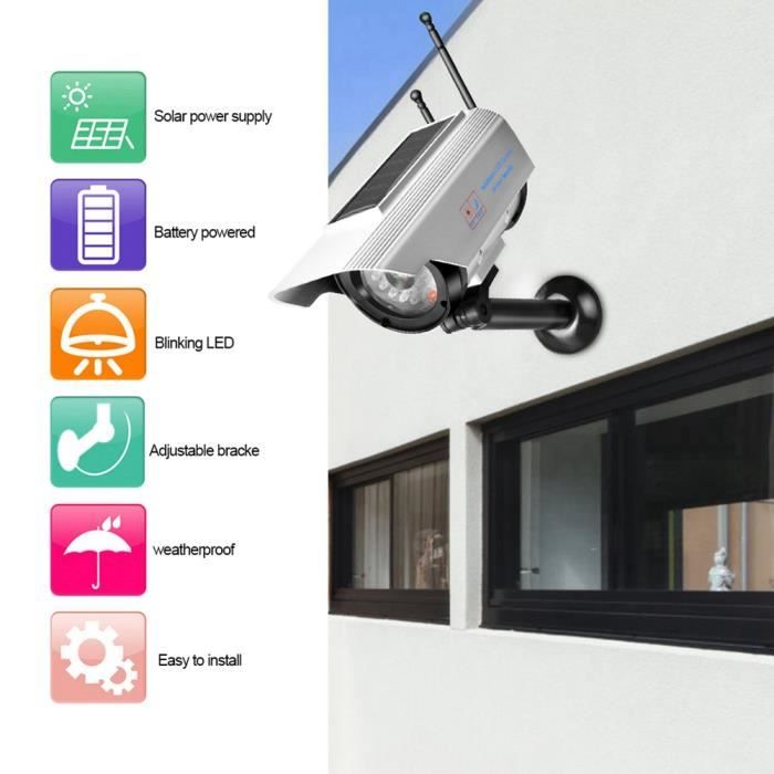 Caméra De Surveillance Factice – Mouvement Automatique – Neuf – Chine