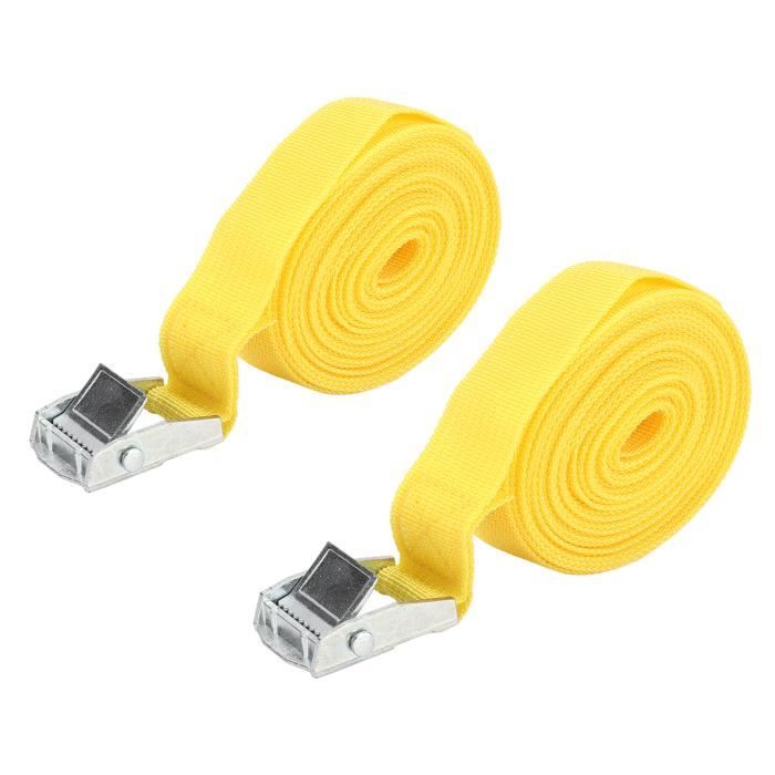 Sangle De Kayak 2 Pièces Sangle D'Arrimage En Alliage De Zinc Noir