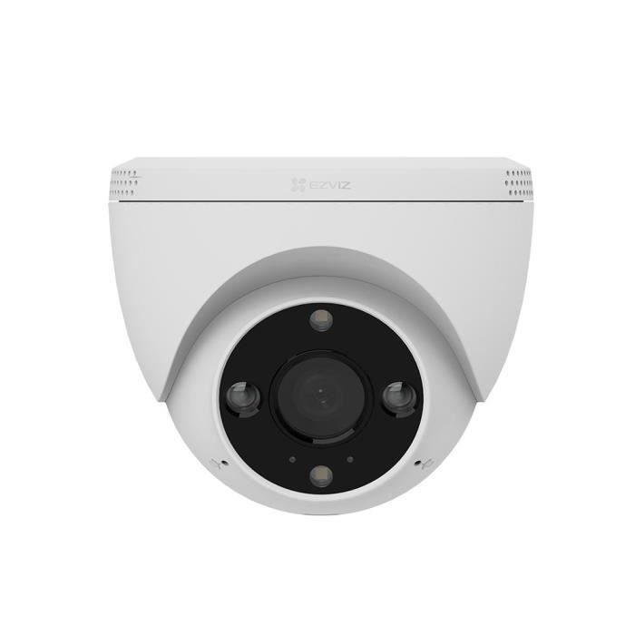 Caméra dôme Wifi connectée - H4 - Détection IA - Vision nocturne - Intérieur/Extérieur - 2MP