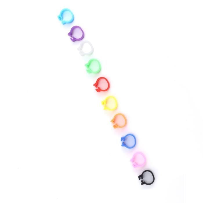 Bagues D'identification Pour Poules - Lot De 50, 5 Couleurs, Diamètre 16mm, Clip Rapide - 8