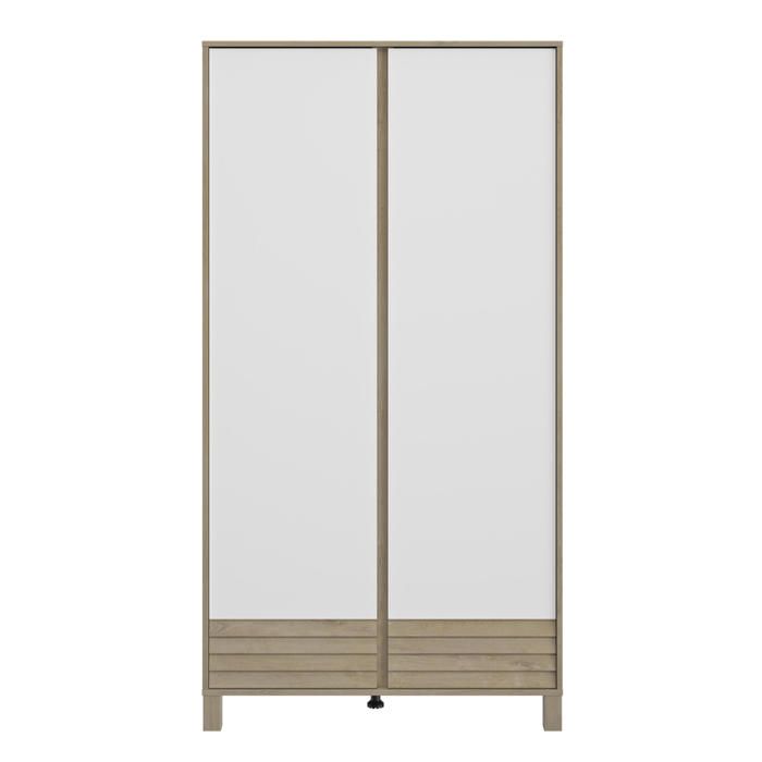 Armoire - GALIPETTE - ACHILLE - 58x101x194 - Bois recyclé - Marron