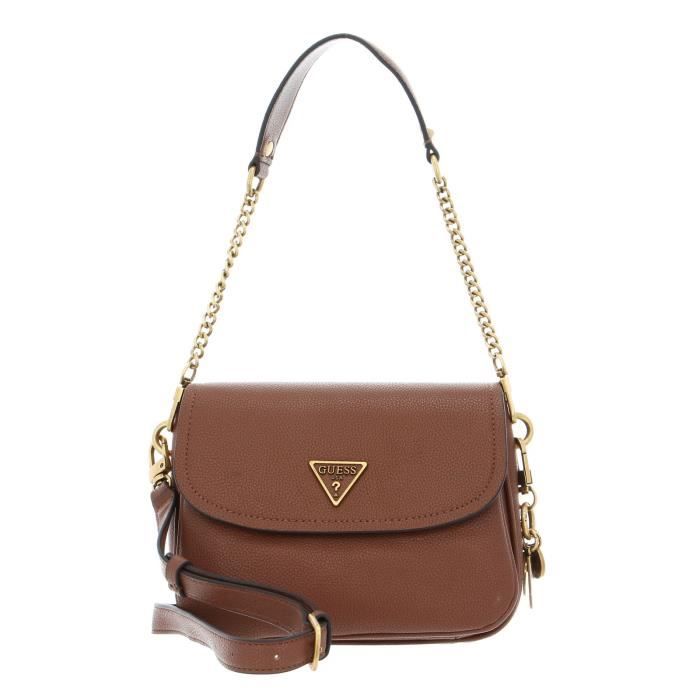 GUESS Destiny Shoulder Bag Cognac [204624] sac à épaule sacoche