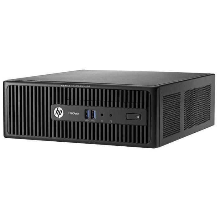 PC de Bureau HP ProDesk 400 G2.5 SFF - 8Go - HDD 500Go (11856)