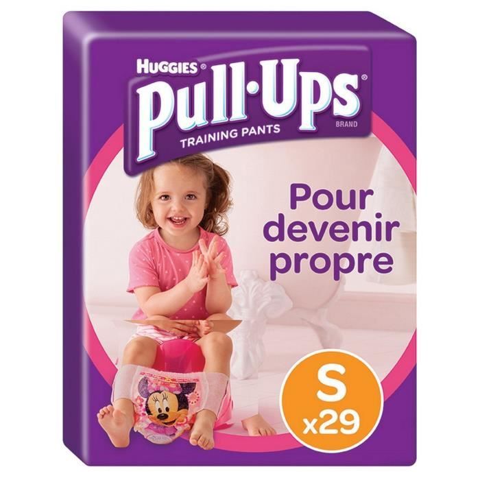 Huggies Pull Ups Fille Taille 4 Small 8 15 Kg Couche Culotte D Apprentissage De La Proprete Disney Princesses X29 Culottes Cdiscount Puericulture Eveil Bebe