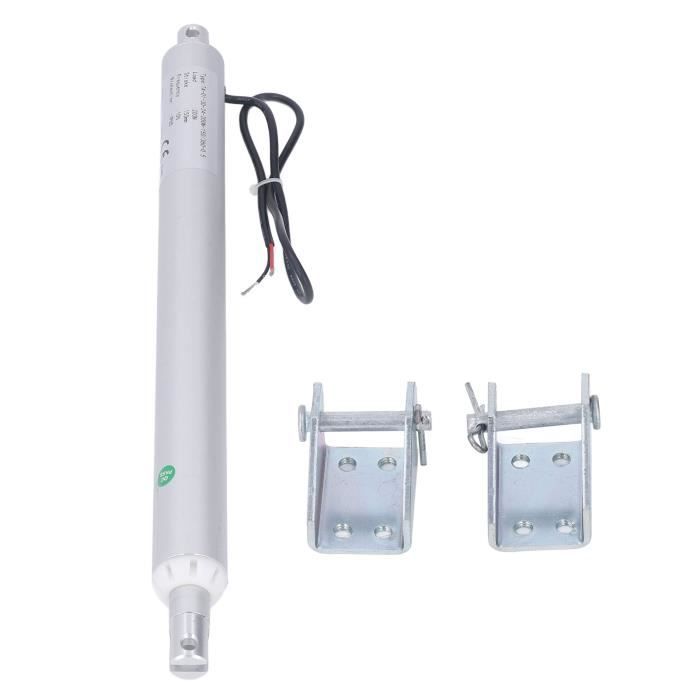 Micro-actionneur Linéaire 12V - Course 1 Pouce (30mm), Force 60N (13.5lb), Vitesse 30mm/s - Étanche, Compact, Pour Robots, Automatisation