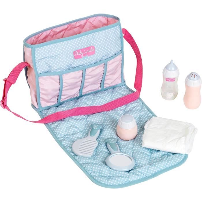 Sac langer pour poupons Princess Coralie KLEIN 7 accessoires