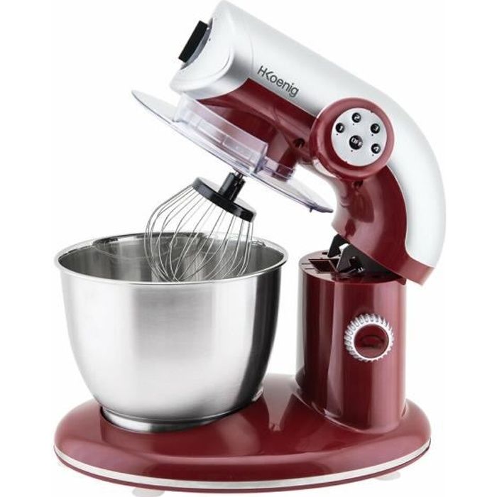H.KOENIG KM80 - Robot pétrin mixeur 5 L - 1000 W