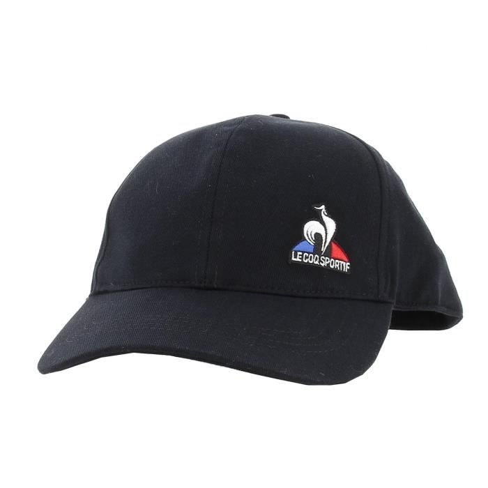 Casquette Ess cap n2 black - Le coq sportif Unique Noir