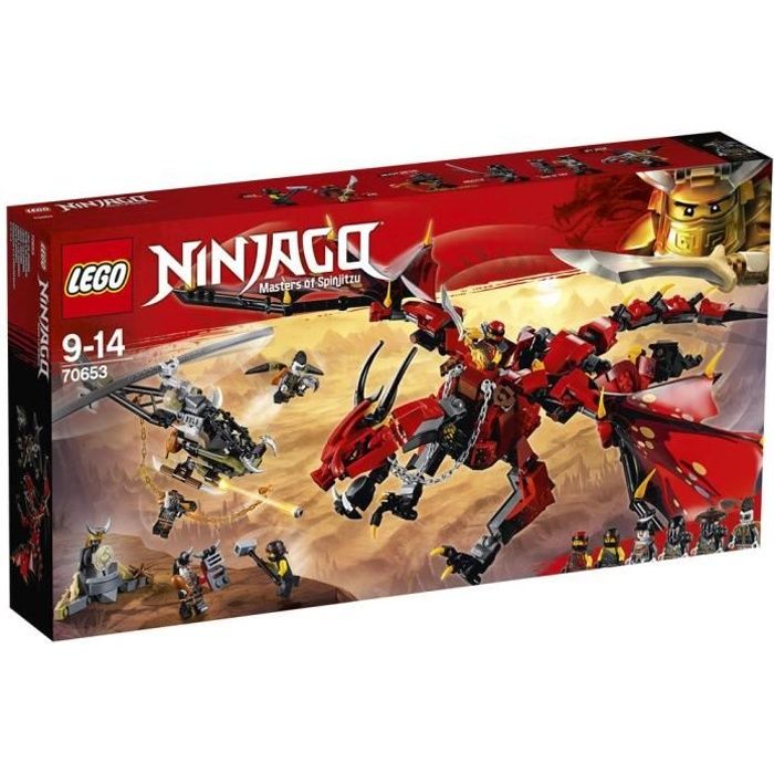 Lego ninjago dragon rouge - Cdiscount