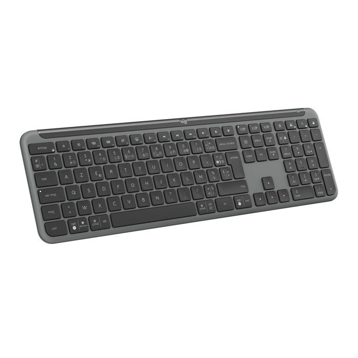 Clavier - Sans fil - Logitech - Signature Slim K950 - AZERTY - Graphite
