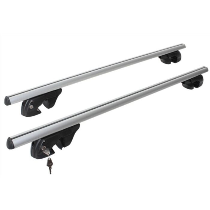Barres de toit Transversales pour Ford Grand C-Max 2010-2021 Aluminium Argent