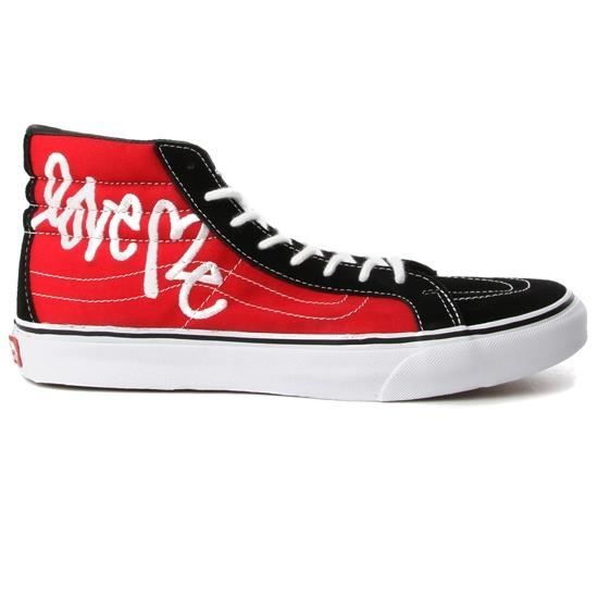 vans rouge grenat