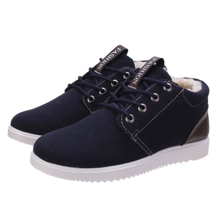 chaussure garcon fourre