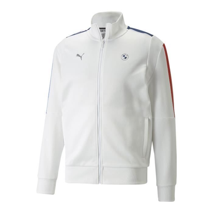 Veste Blanche Homme Puma BMW MMS Blanc Cdiscount Pret a Porter