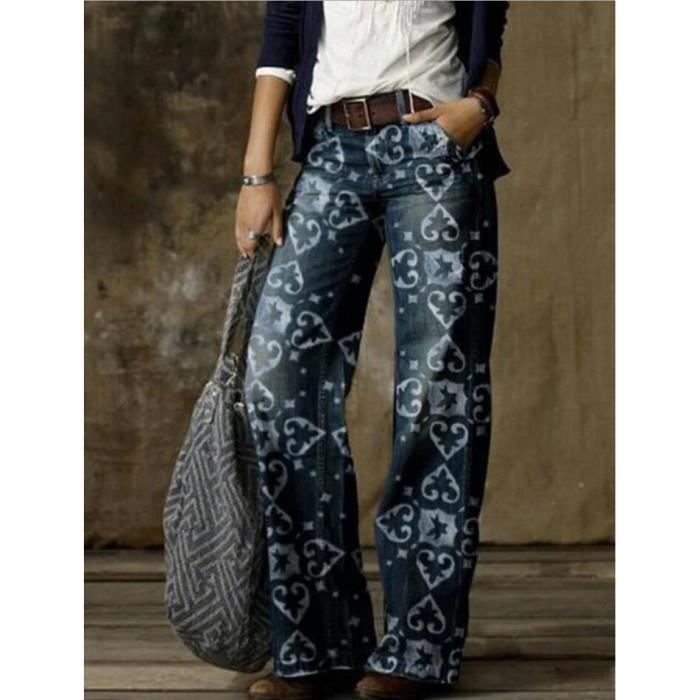 Pantalon bootcut grande taille hotsell