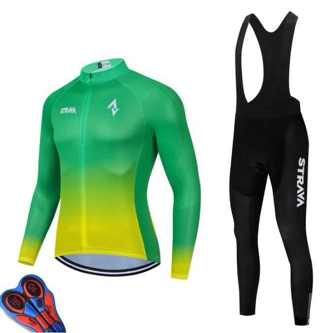 Maillot de cyclisme,maillot de cyclisme à manches longues pour homme