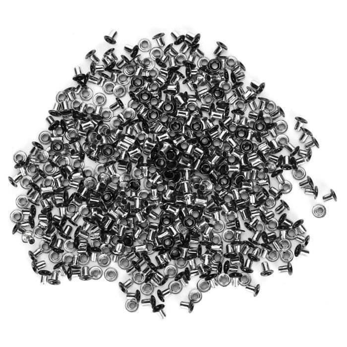 Omabeta Oeillets en laiton 500pcs Kit d