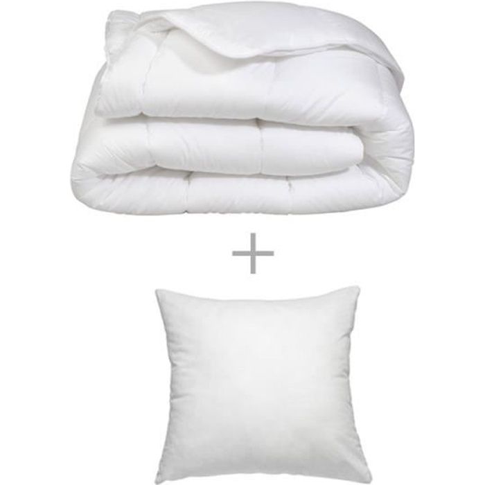 Couette 140 x 200 cm + Oreiller – Fabrication Française