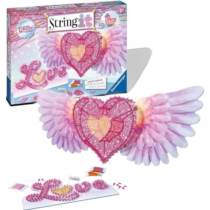 String It Maxi 3d Heart Cdiscount Jeux Jouets String It Maxi 3d Heart Cdiscount Jeux Jouets