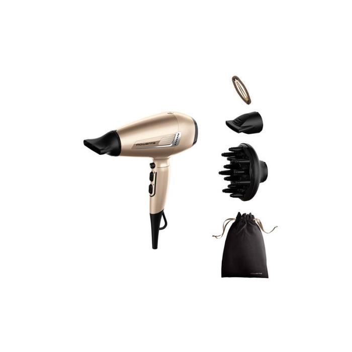 Sèche cheveux Rowenta Pro Expert CV8861F0 Dune métal