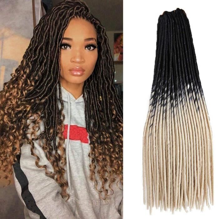 perruque dreadlocks femme