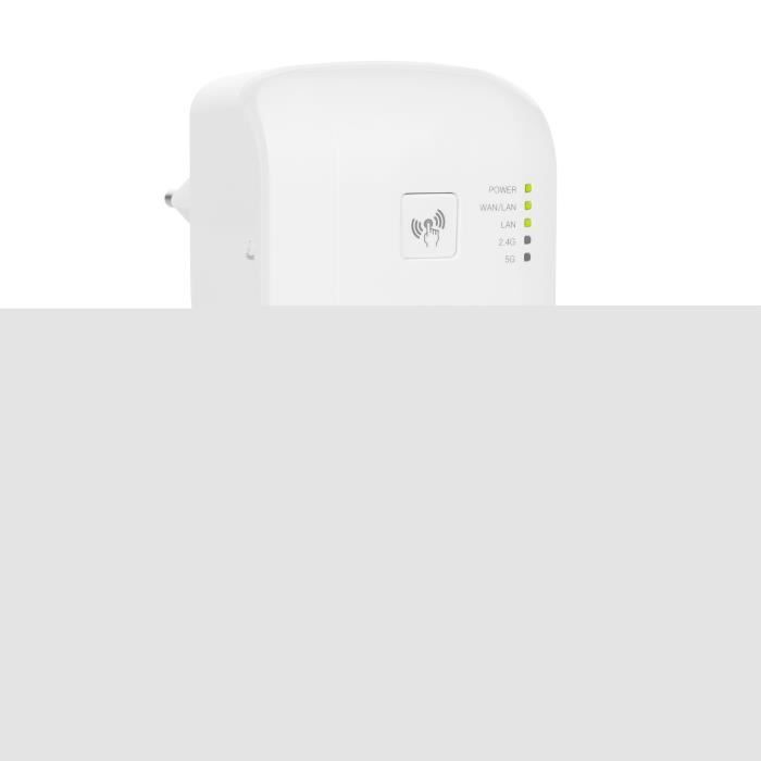Smartwares CR3 Répéteur WIFI, Network repeater, IEEE 802.11ac, 450 Mbit ...