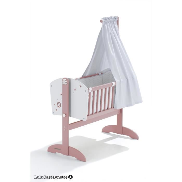 Doudou Berceau Bebe A Bascule Avec Baldaquin En Bois Rose Blanc Cdiscount Maison Doudou Berceau Bebe A Bascule Avec Baldaquin En Bois Rose Blanc Cdiscount Maison