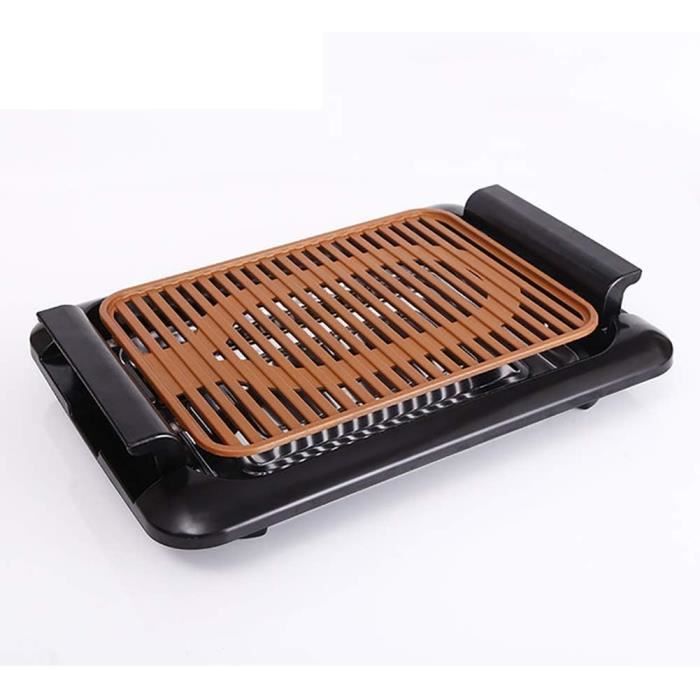 Grill intérieur électrique sans fumée en acier Gotham