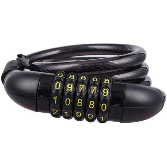 BIGLUFU chaîne de vélo cadenas antivol de chaîne sécurité cadenas