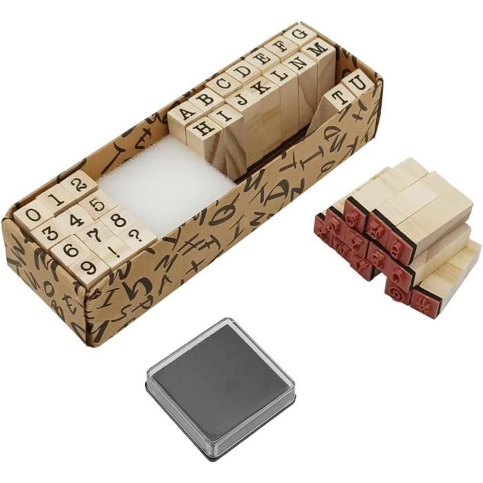 HENGBIRD Lot de 12 tampons numérotés en bois pour scrapbooking - Chiffres de 0 à 9 - Pour scrapbooking, fabrication de cartes, planificateurs (2,4 cm x 1,6 cm x 2,3 cm HENGBIRD Lot de 12 tampons numérotés en bois pour scrapbooking - Chiffres de 0 à 9 - Pour scrapbooking, fabrication de cartes, planificateurs (2,4 cm x 1,6 cm x 2,3 cm