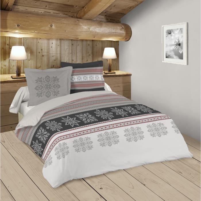 STOF Housse de Couette Montagne 2 taies 260 x 240 Vixen