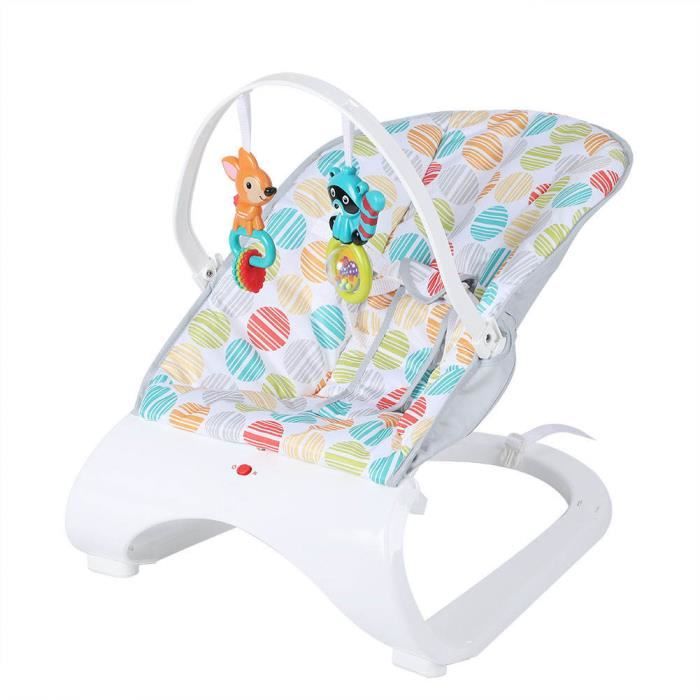 Infant Rocker, Infant Rocker Baby Electric Rocking Chair Cradle Newborn Comfort Vibration