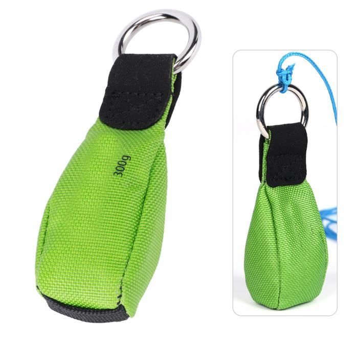 Sac De Lancer De Corde Pour Escalade - Nylon, Poids 257g, Anneau Métal, Pour Arbres Et Rochers - 5