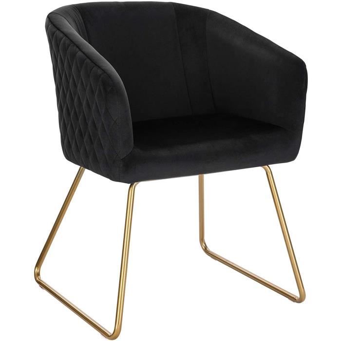 Lot De 8 Chaises Design Velours Noir Et Bordeaux – Salle à Manger Ou Cuisine – Bestpriceparts