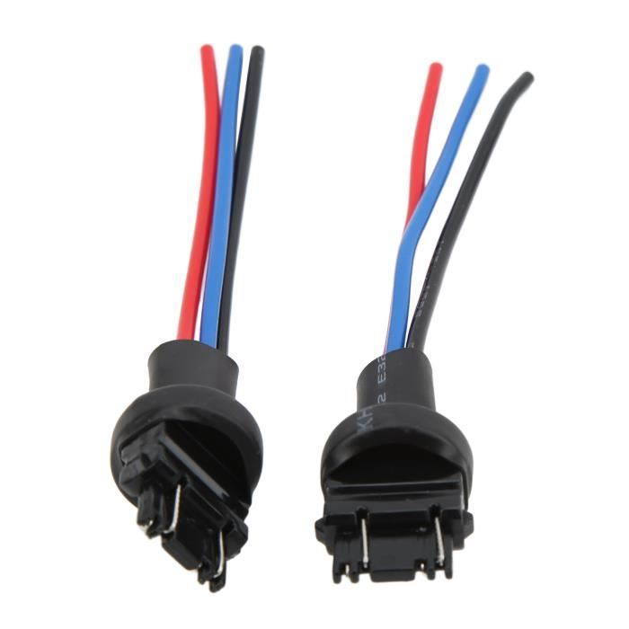 Connecteur D’extension Mâle H4 Pour Phares – Câblage Pré-installé, Plug And Play – Haute Résistance, Résistant à La Chaleur