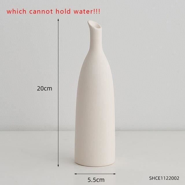 Vase En Céramique Marron - 20 Cm De Haut - Occasion En Bon état - Pour Décoration D'entrée Ou Couloir
