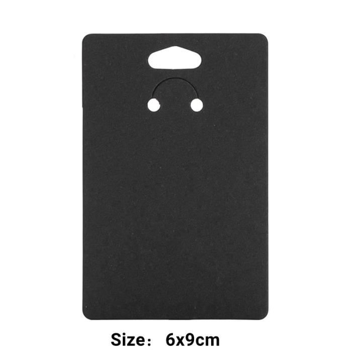 100 Pièces Cartes Rondes En Carton Pour Présentation Boucles D'Oreilles