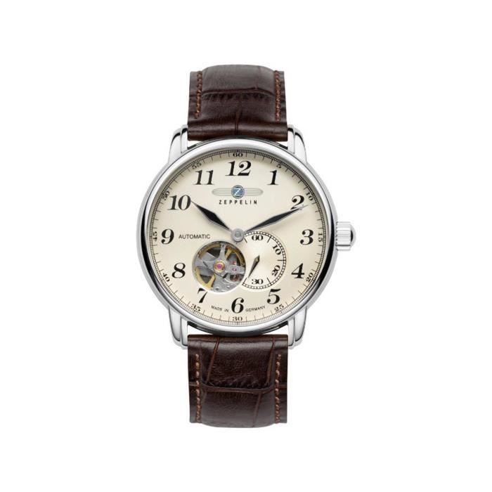 Montre Homme Zeppelin - Bracelet en cuir & résine 7666-5